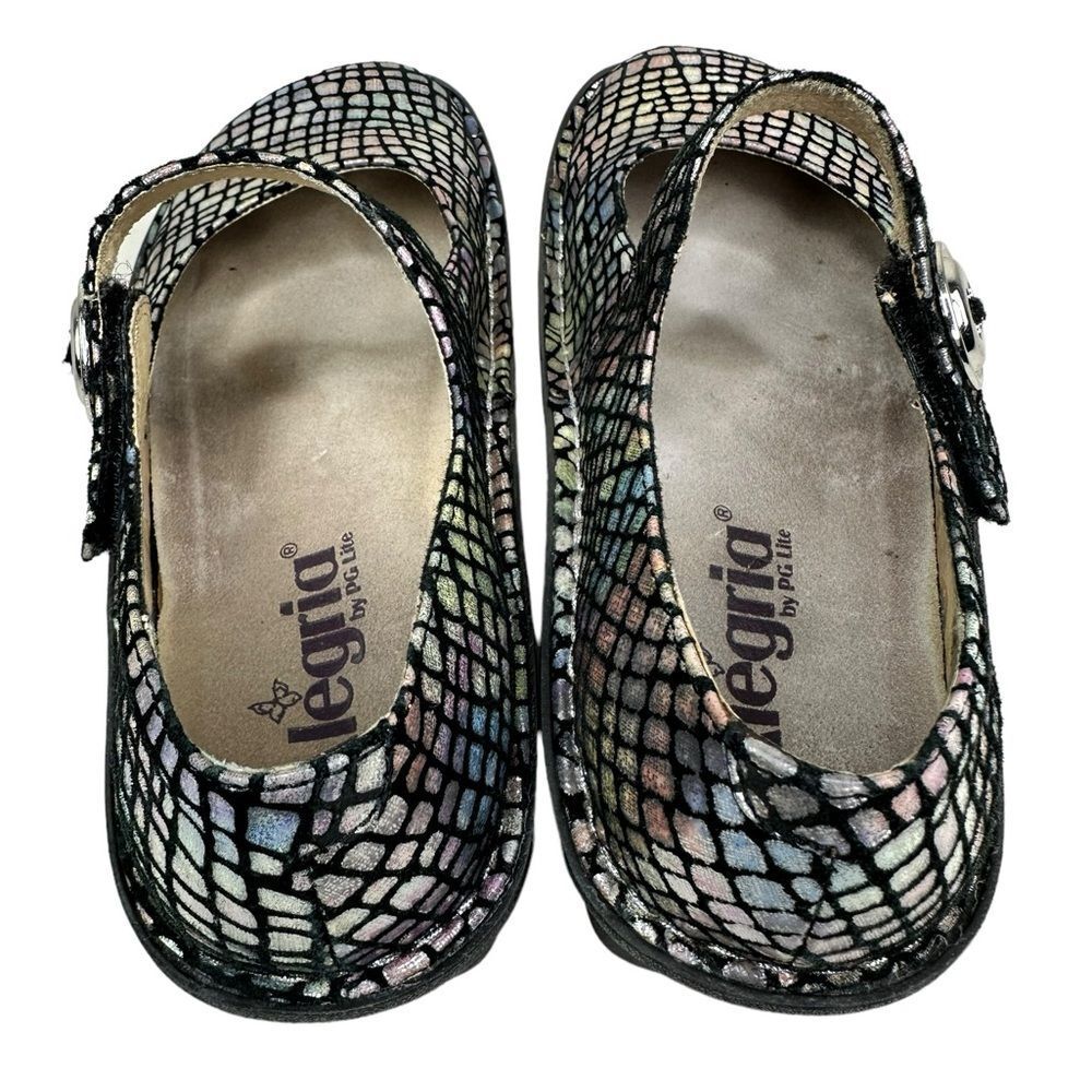 ALEGRIA Women's Size 6.5 EU 36 Paloma Pastel Stone Mary Jane Clog PAL-545 - Picture 5 of 8